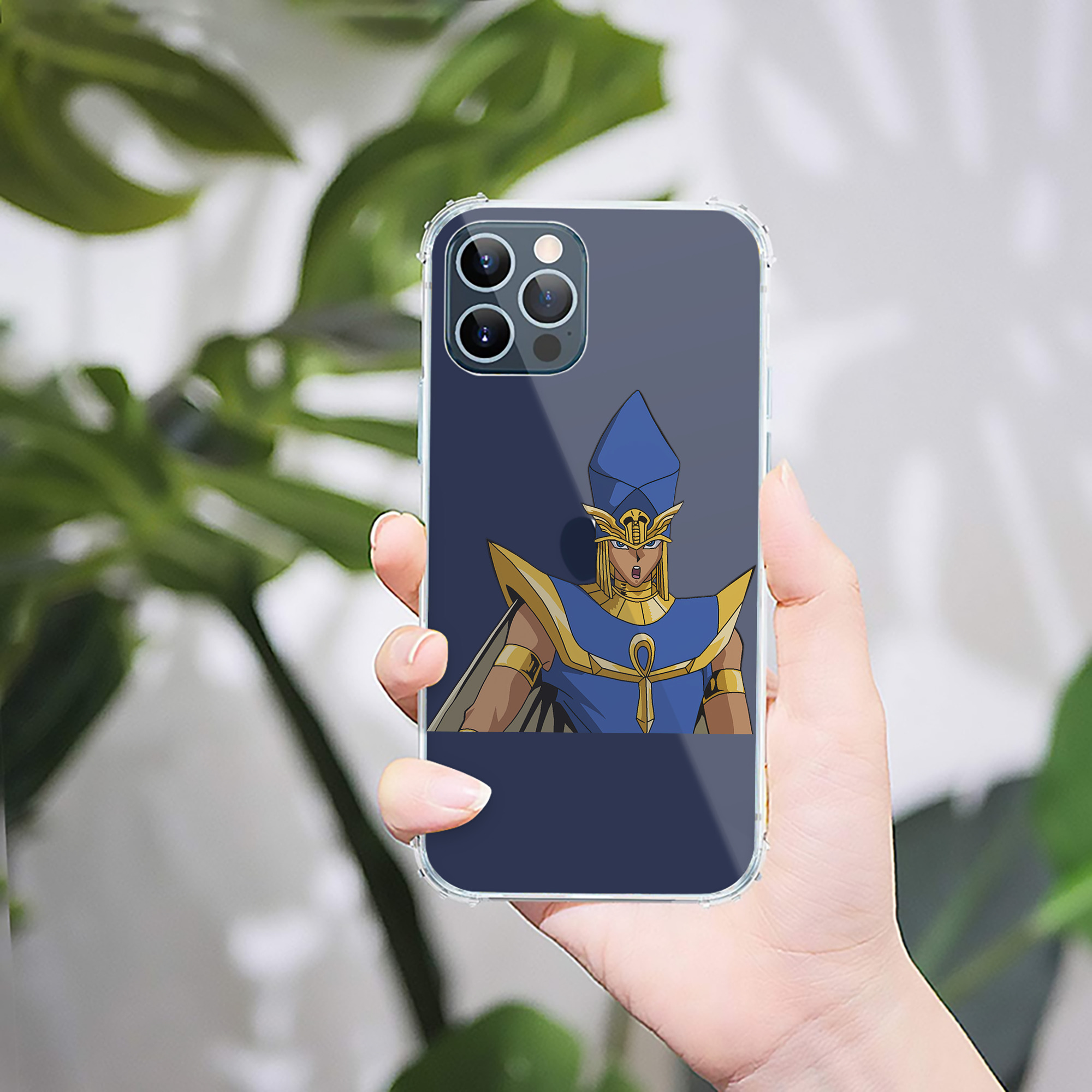 （画像用） 遊☆戯☆王 Yu-Gi-Oh! 【iPhone 12シリーズ対応】透明スマホケース（クリアソフトケース）